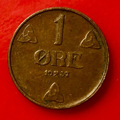 1 øre 1937. (618)