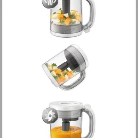 Avent steamer & blender 4-i-1 babyfoodprosessor