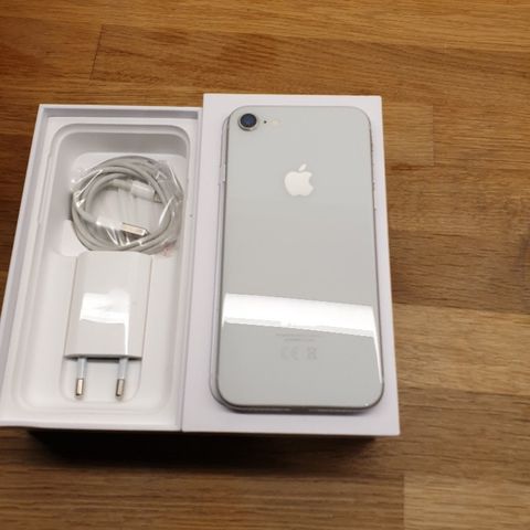 Apple Iphone 8 256GB, White, Som Ny