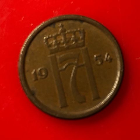 1 øre 1954  (630)