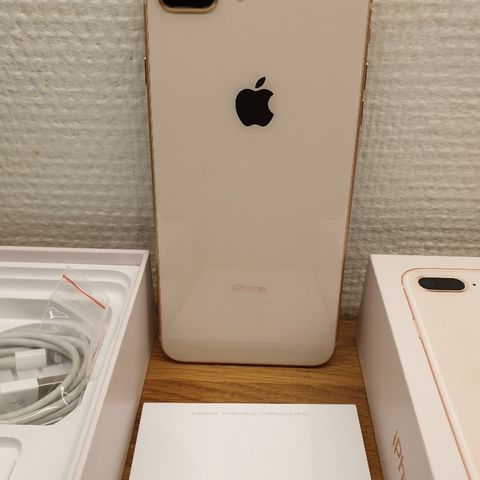 Iphone 8 Plus 256GB Gold(Rose Gold) Som Ny