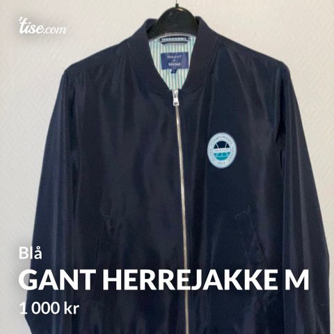 Gant jakke herre str. M