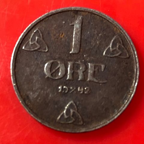 1 øre 1942  (656A)