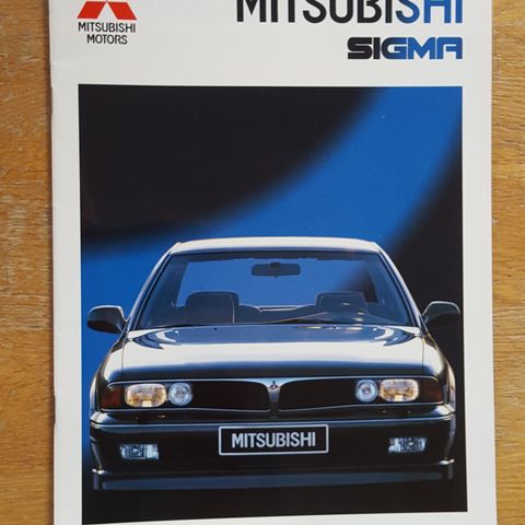 Brosjyre Mitsubishi Sigma 1994