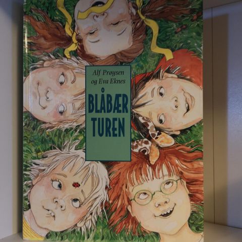 Barnebok blåbærturen