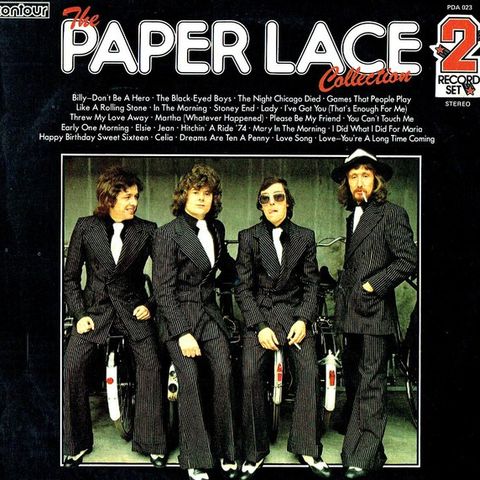 Paper Lace – The Paper Lace Collection    (2xLP, Comp 1974)