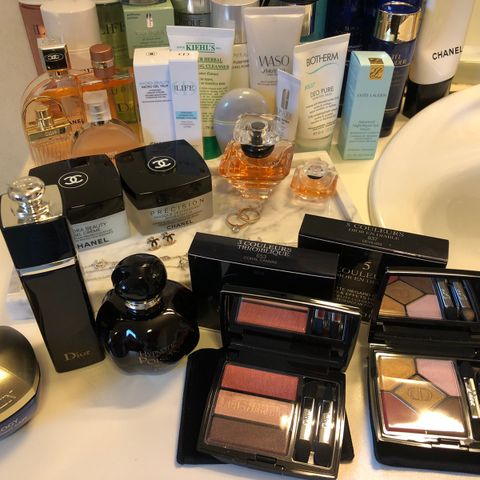 Dior, Guerlain, Clinique 