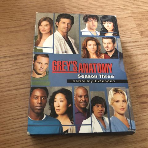 DVD, Grey’s Anatomy selges! Gi bud! ☺️😎