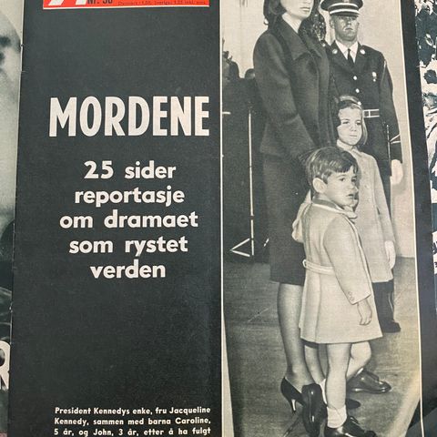 Gamle ukeblader NÅ og aktuell 1958-1963.