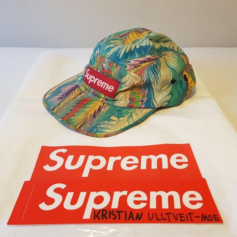 Supreme Marble Camp Cap