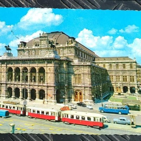 Postkort fra Wien, sendes fraktfritt