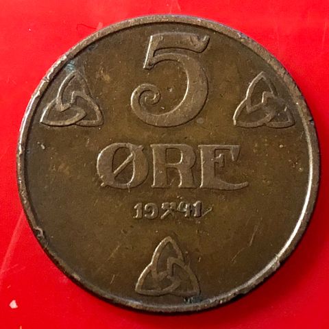 5 øre 1941  (694A)