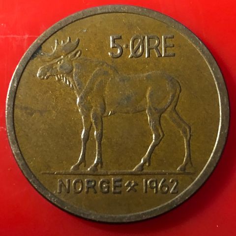 5 øre  1962. (691A)