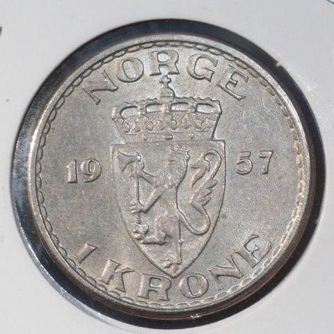 1 Krone 1957 Haakon VII