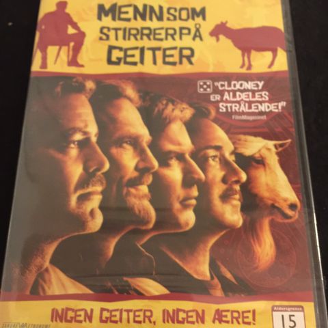 Menn Som Stirrer På Geiter (DVD)