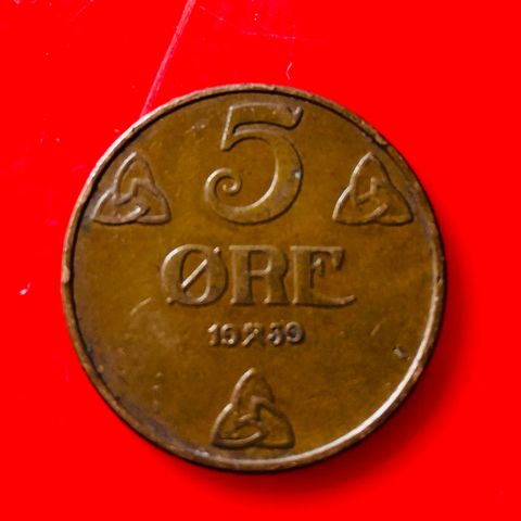 5 øre 1939  (737A)