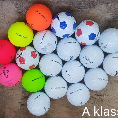 Rimelige golfballer - tourballer - premiumballer - distanseballer - myke baller