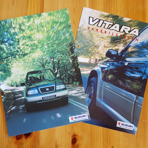 Brosjyre Suzuki Vitara