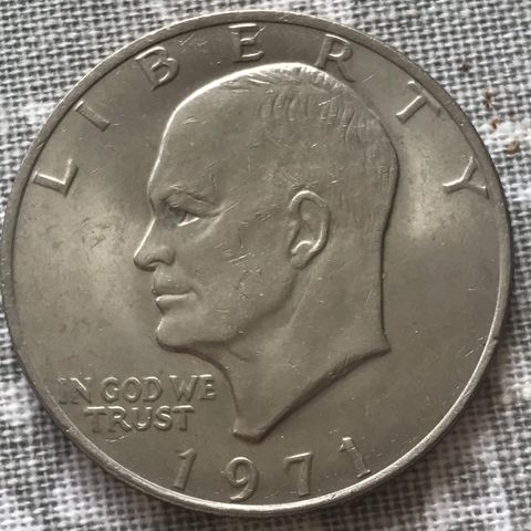 USA One dollar Eisenhower 1971