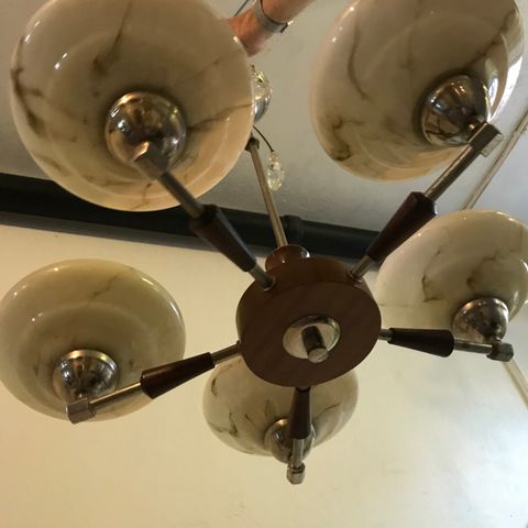 Retro taklampe fra 50-tallet