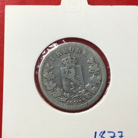 1 kr 1877. (857)