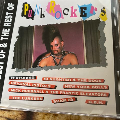 Punk rockers (The best of & the rest of) CD 