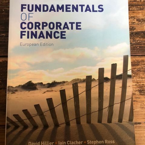 Fundamentals of Corporate Finance - European Edition