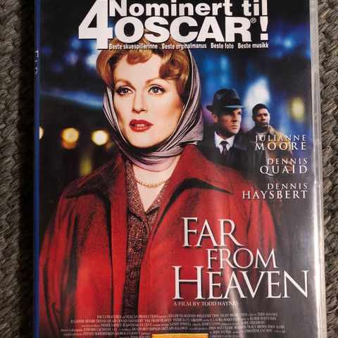 [DVD] Far From Heaven - 2002 (norsk tekst)