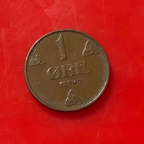 1 øre 1940.  (971A)