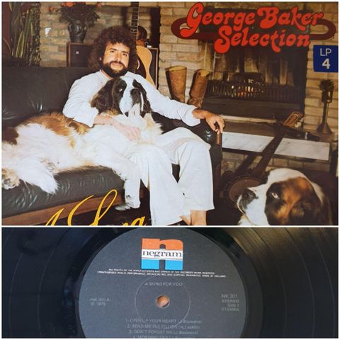 VINTAGE/RETRO LP-VINYL "GEORGE BAKER SELECTION/A SONG FOR YOU"