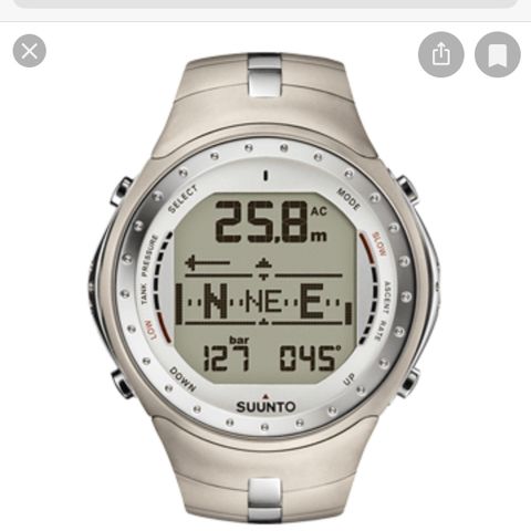 Titanium rem Suunto D9