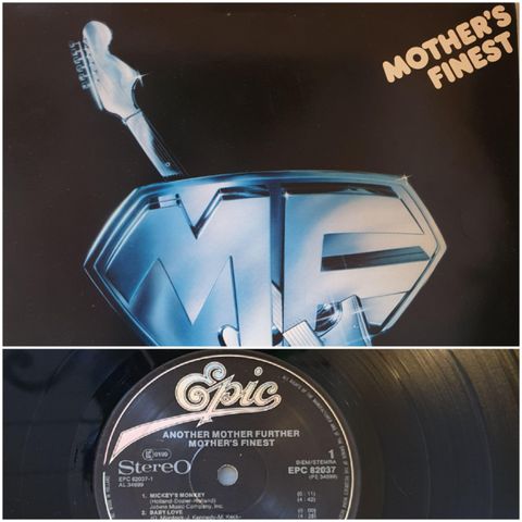 VINTAGE/RETRO LP-VINYL "ANOTHER MOTHER FURTHER/MOTHER'S FINEST 1978"