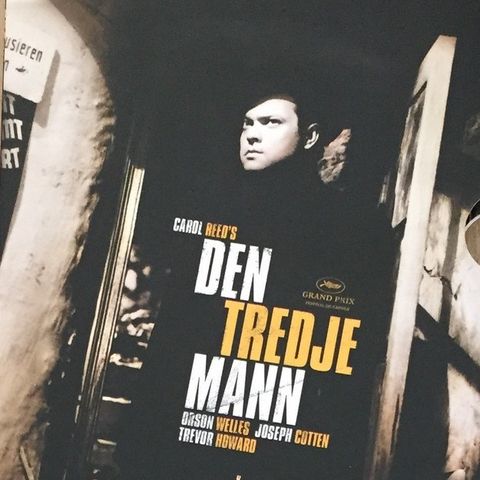 Den Tredje Mann(DVD)NORSK TEKST