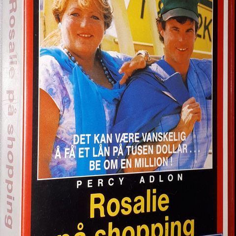 VHS BIG BOX.ROSALIE PÅ SHOPPING.