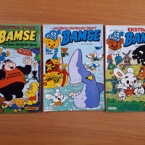 Bamse Tegneserieblader