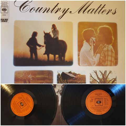 VINTAGE/RETRO LP-VINYL "COUNTRY MATTERS/VARIOUS - DOBBEL "