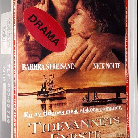 VHS SMALL BOX.TIDEVANNETS FYRSTE.