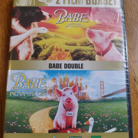 Babe 1 og 2 (DVD, i plast, norsk tekst)