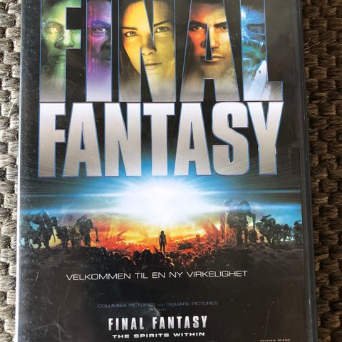 [DVD] Final Fantasy - 2001 (norsk tekst)