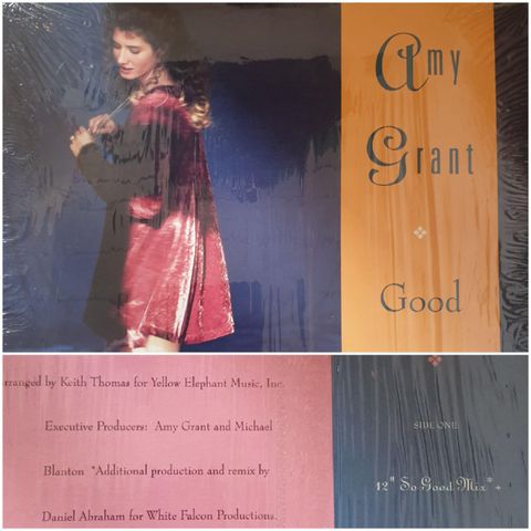 VINTAGE/RETRO LP-VINYL (IKKE ÅPNET) "AMY GRANT/GOOD FOR ME "