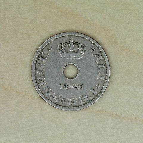 10 øre 1949 Norge   (582)