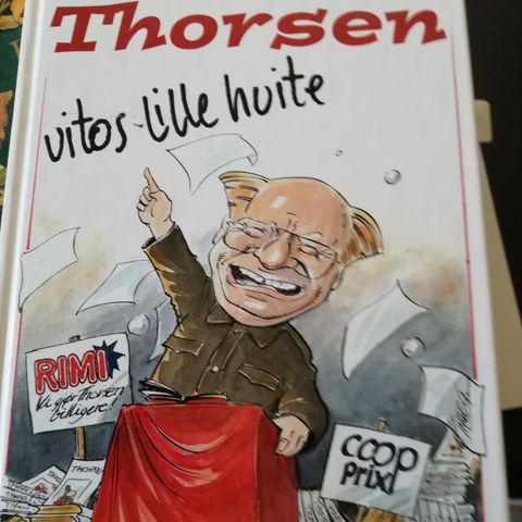 Vitos lille hvite.  Humorist Øyvind Thorsen