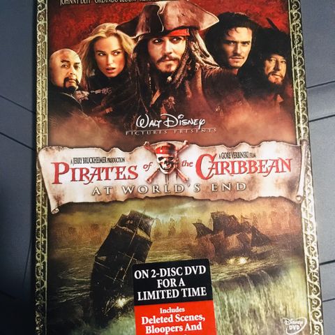 Pirates of the Caribbean at Worlds End (DVD)