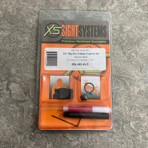 XS Sight Systems DXT Big Dot Night Sights HK P30