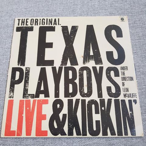The Texas Playboys - Live & kickin' (LP)