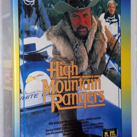 2 I 1 VHS SMALL BOX.HIGH MOUNTAIN RANGERS-DEATH BEFORE DISHONOR.