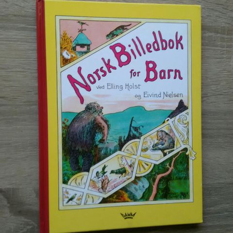 Norsk billedbok for barn! Legendarisk sak!