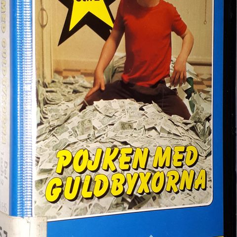 VHS BIG BOX.POJKEN MED GULDBYXORNA.DEL 1 OG 2.