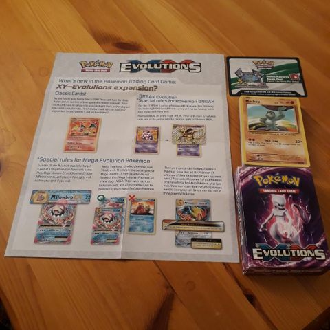 Pokemon mewtwo mayhem deck - åpnet / ukomplett