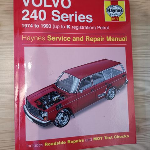 Haynes Volvo 240 manual 